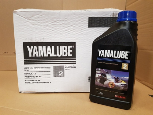 Aceite 2t Yamaha Original Yamalube Tcw 3 Promo X 12 Lts