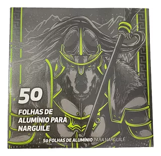 Papel Alumínio Monte Verde Embalagem Narguile- 50 Folhas