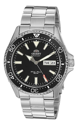 Orient Reloj De Buceo Automatico Japones De Acero Inoxidable