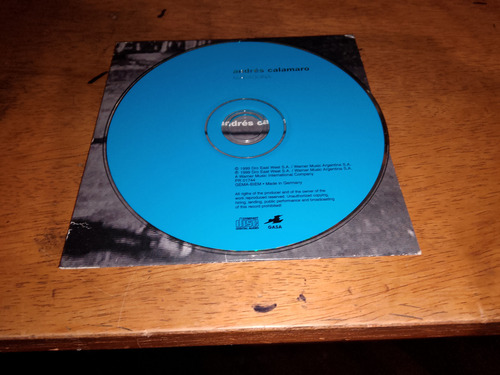 Andrés Calamaro Maradona Cds Original Alemania 1999
