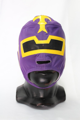 Máscara Profesional Luchador Talisman Morado/amarillo