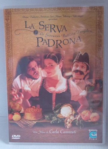 Dvd La Serva Padrona - Carla Camurati * Original