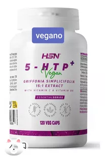 5htp -200mg + Vitamina C Y B6 Vegan
