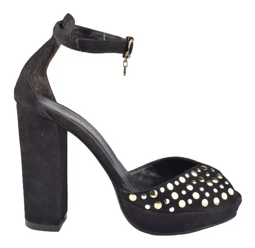 Sandalias Zapatos De Mujer De Gamuza Laos Ferraro Env o gratis