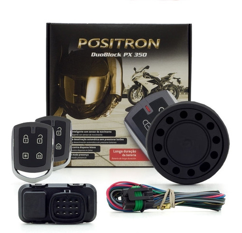 Alarme Moto Universal Positron Duoblock Px G8 350 Presença