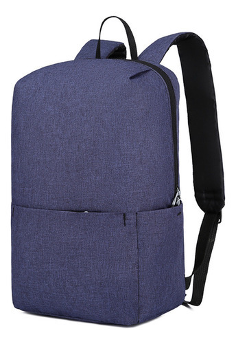 O Mochila Ligera Para Mujer, Bolsa De Almacenamiento De Cosm Color Azul