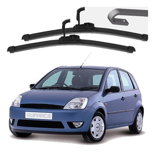 Palheta Slim Limpador Para-brisa Ford Fiesta 2005 16s 21s