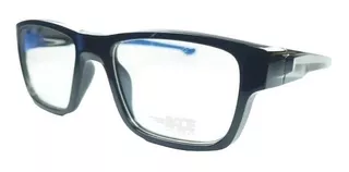 Lentes Monturas Tipo Deportivas Color Negro Y Azul Livianas