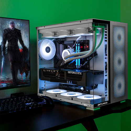 Pc Gamer Dxt Gaming Geforce Rtx 5090 Amd Ryzen 7 9800x3d 64gb Ddr5 Ssd 2tb Sistema Liquido Wifi Titan T5 Silver