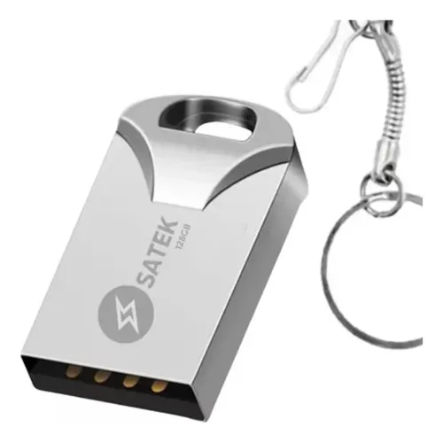 PENDRIVE FIT CORPO ALUMINIO 128GB 2.0 SATEK ST-PD128