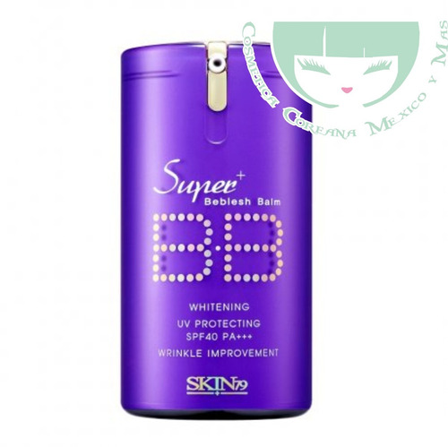 Skin79 Moisturizing Purple Bb Cream Spf 40 Pa+++ Bb Coreana