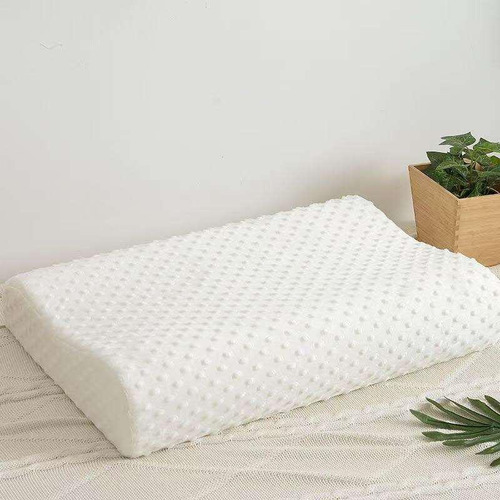 Almohada Memory Foam Ergonomica Suave Cómoda Color Blanco