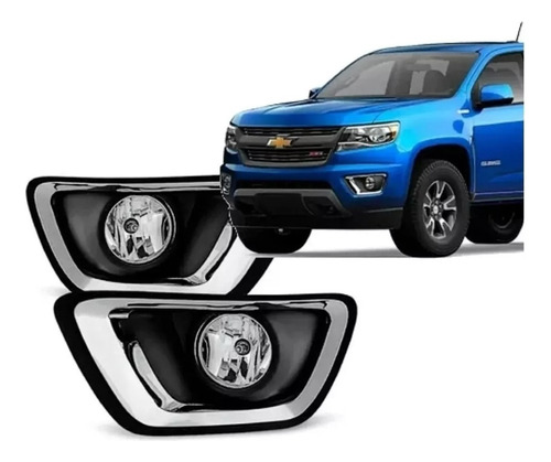 Kit Faros Niebla Chevrolet Colorado 2016 2020 Agencia