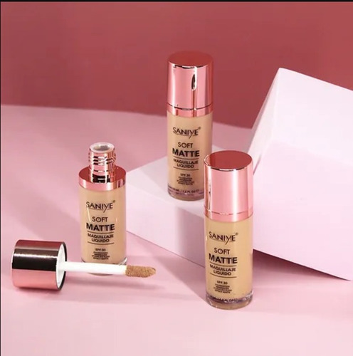 Maquillaje Liquido Soft Matte Spf 30 Saniye