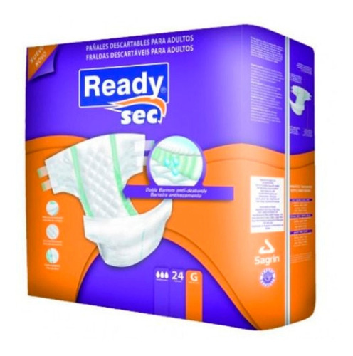 Pañal Ready Sec Para Adultos Gx24