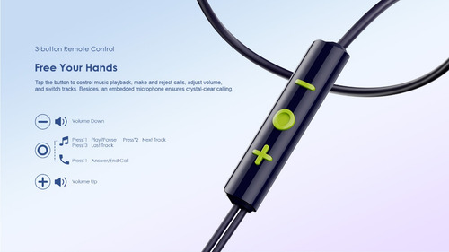 Audífonos Tipo C Oraimo Halo Airy