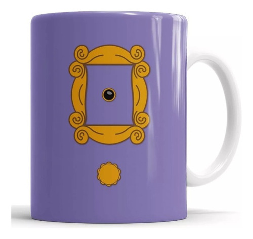 Taza Friends Marco Puerta Violeta