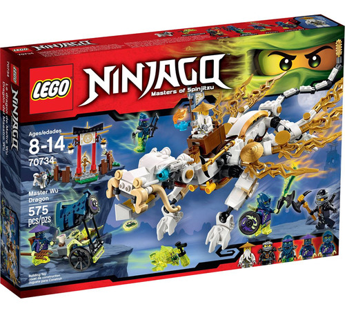 Lego Ninjago Master Of Spinjitsu 70734 Mastert Wu Dragon