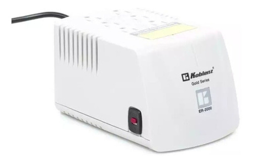 Regulador Er-2000 Koblenz® 6.6 Amp, 8 Contactos Nema5-15r Color Gris