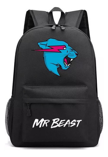 Fk New Mr Beast Lightning Cat Mochila Bolsa Viaje Juego 3 A