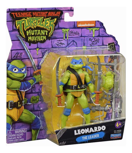 Tortuga Ninja Caos Mutante Leonardo