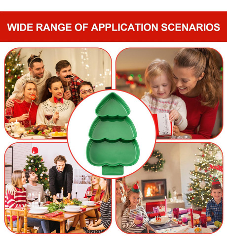 Plato Para Servir Navideño Plato Para Árbol De Navidad Plato