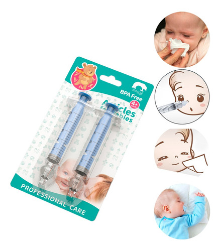 Limpiador Nasal Para Rinitis De Bebe Aspirador Nasal 10ml