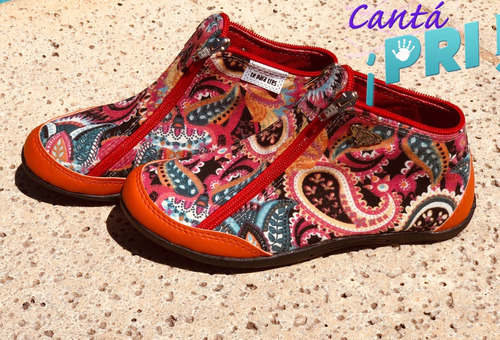Imagen 8 de 9 de Zapatillas Botita Te Para Tres Diseños Modernos 2 Cierres