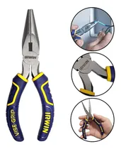 Comprar Alicate Meia Cana Bico Reto Fino Longo 6 Pol Vise Grip Irwin
