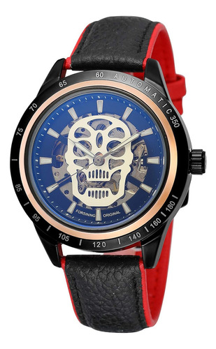 Men's Automatic Self-wind Leather Skeleton Quality Popular