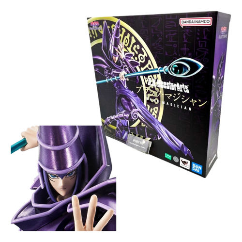 S.h. Monsterarts: Yu-gi-oh!; Dark Magician (mago Oscuro)