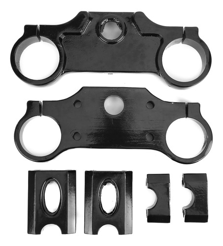 Triple Tree Clamp, Conjunto De 6 Abrazaderas De Fundición Pa