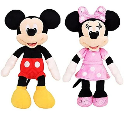 Just Play Disney Mickey & Minnie - Peluche Básico De Peluch