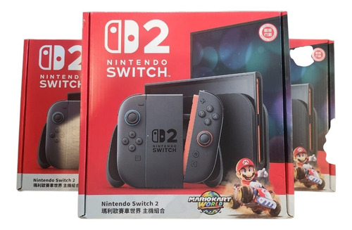 Nintendo Switch 2 Mariokart World (stock Inmediato) Negro