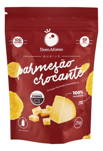 Snack de Parmesão Crocante Dom Afonso Natural natural 25 g
