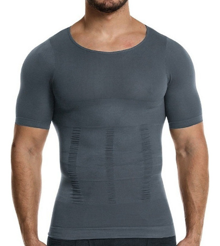 Camisa Masculina De Ginástica Modeladora De Compressão