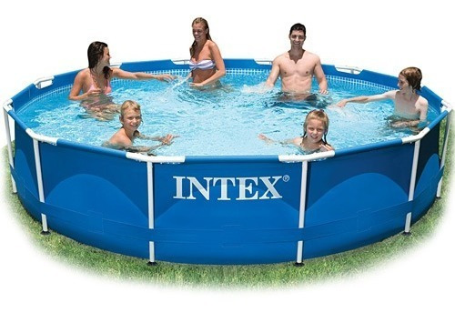 Piscina Intex 6503 Litros Estrutural Armação Metal Ferro Std