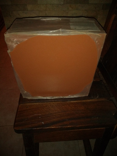 Caico Terracota Terragres Liso Brillante 25×25