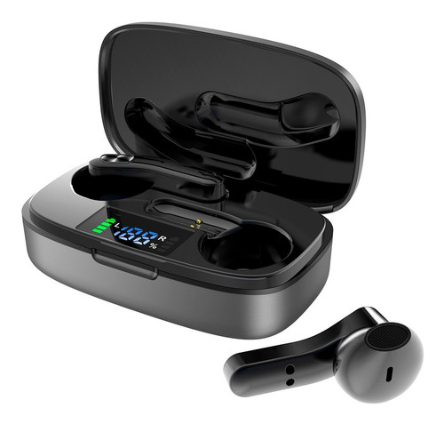 Imagen 2 de 3 de Auriculares In-ear Inalámbricos Tws Bluetooth Negro