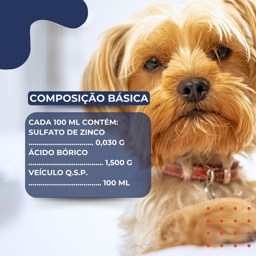 Kit 2 Colírio 15ml Cães Gatos Solução Oftalmológica Ucb Vet