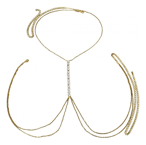 Sujetadores Cadena Cuerpo Cadena Ajustable Joyería De Moda