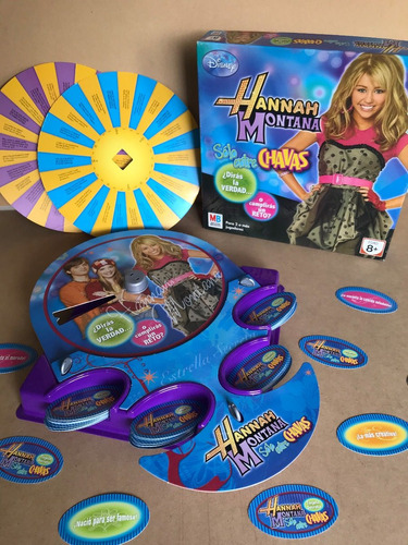 Hannah Montana 'solo Entre Chavas' Juego De Mesa