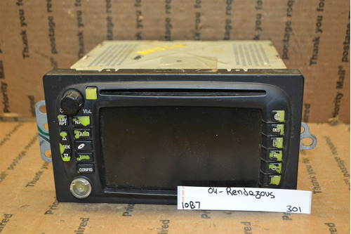 04-07 Buick Rendezvous Navigation Radio Am Fm Cd 1035207 Dda