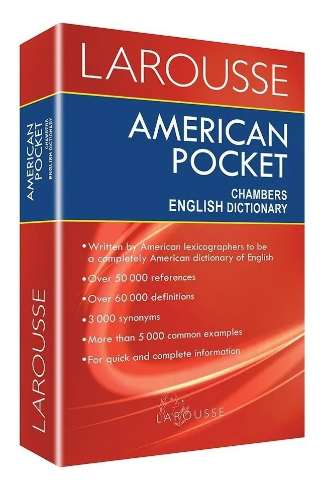 American Pocket Chambers English Dictionary de Elaine Higgleton Editorial Larousse Tapa Blanda en Inglés