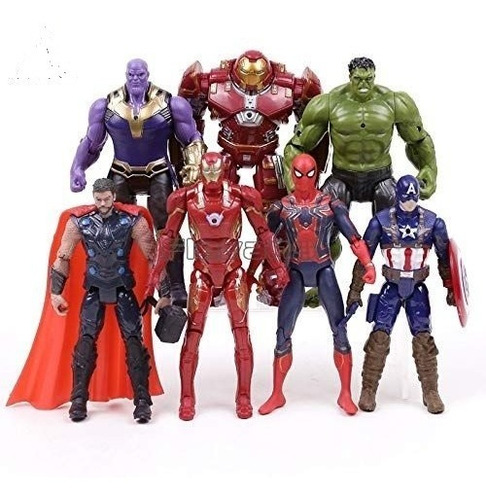 Muñecos Avengers 17 Cm  Con Luz!