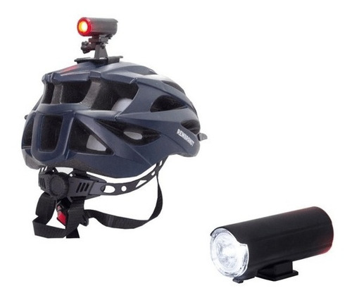 Luz Del/tras Van Halen Van803 P/casco 70 Lumens-spitale Bike