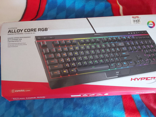 Teclado Hyperx Alloy Core Rgb (Usado)
