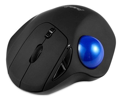 Mouse Diestro Ergonómico Inalámbrico Trackball Perixx 801 