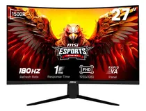 Comprar Monitor Gamer Msi 27 G27c3f 1ms 180hz Fhd Curvo Hdmi Negro
