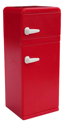 2 12 Escala Móveis De Casa De Bonecas Modelo De Vermelho